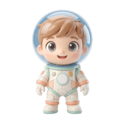 LEO:AI astronaut