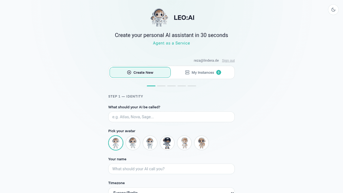 Name and personalize your agent